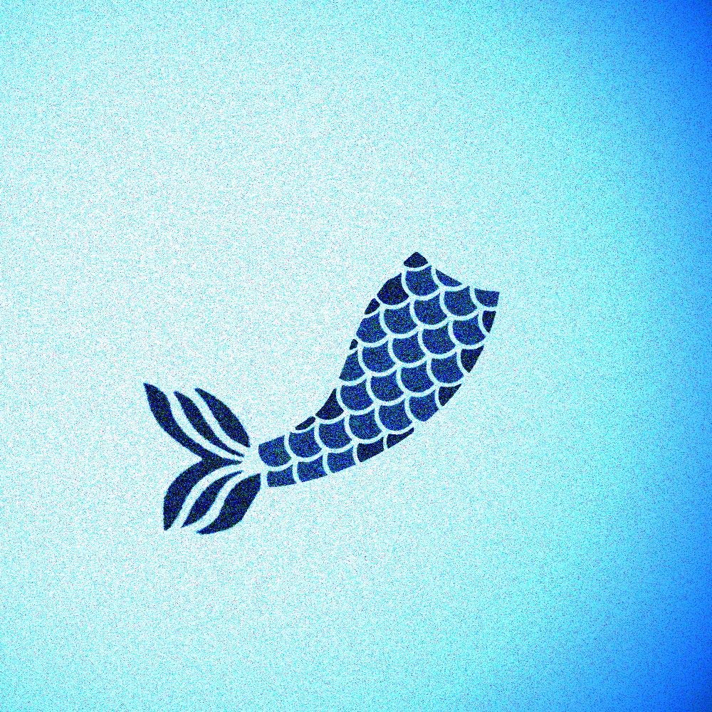 Amazon.com : Mermaid Tail Stencil Mylar Mermaids Nautical Stencils : Arts,  Crafts & Sewing