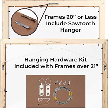 40x30 Shadow Box Frame Black | 2 Inches Deep Shadowbox with 1 3/4 Inch Usable Depth | UV Resistant Acrylic Front, Acid Free Backing, and Hanging Hardware | Whittaker Picture Frame Style