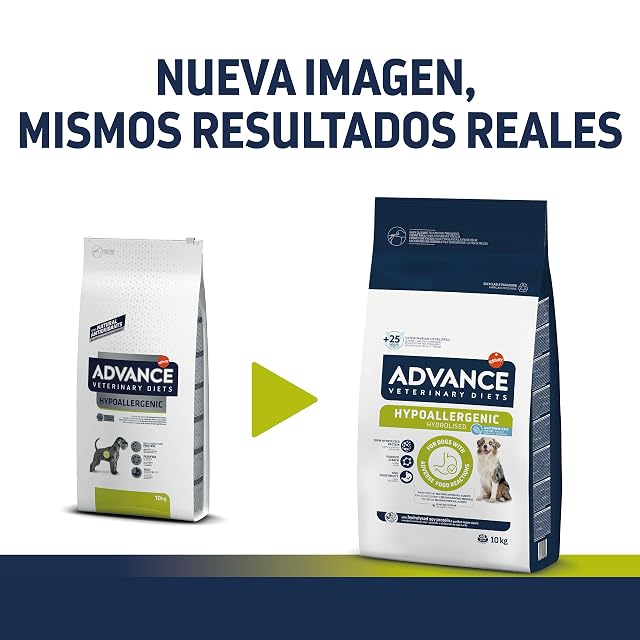 Foto 2 de 6 de Advance Veterinary Diets - Pienso para perros adultos y sénior medianos y grandes Advance Hypoallergenic…