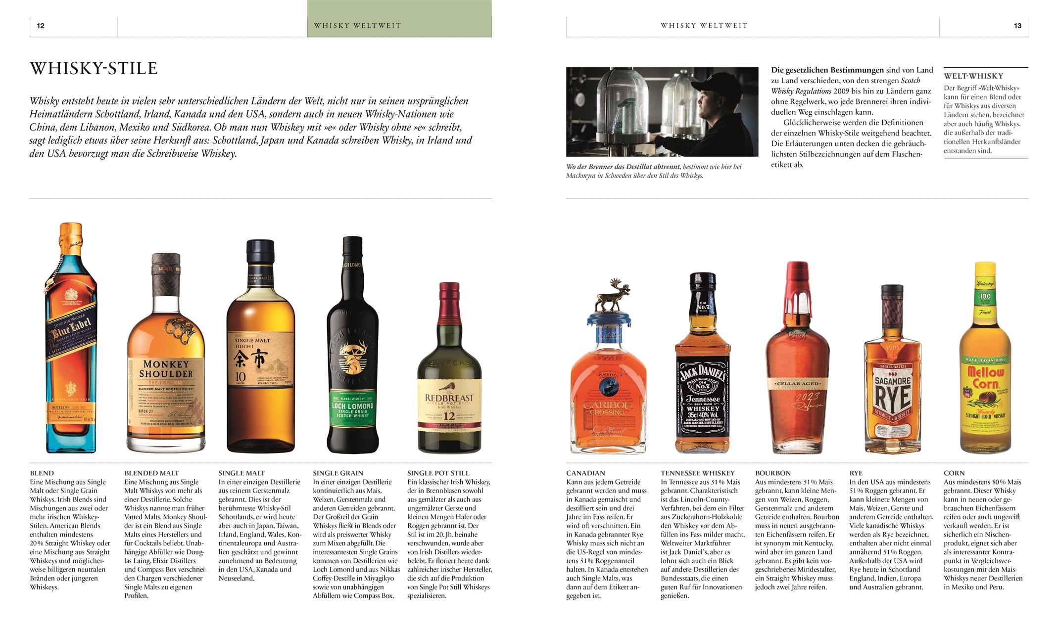 Das große Whiskybuch: Destillerien der Welt und ihre Whiskys. Mit Verkostungsnotizen zu über 500 Whisky-Sorten. Aktualisierte & erweiterte Neuausgabe