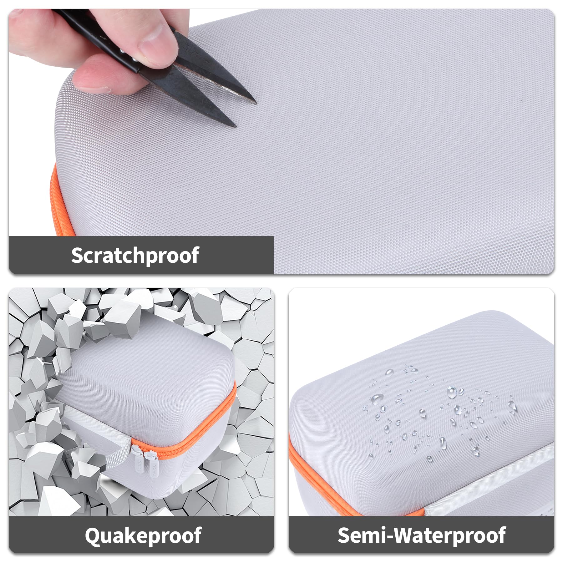Lebakort Hart Schutz Hülle Etui Tasche für Liene Amber M110 Mini Fotodrucker für Smartphone