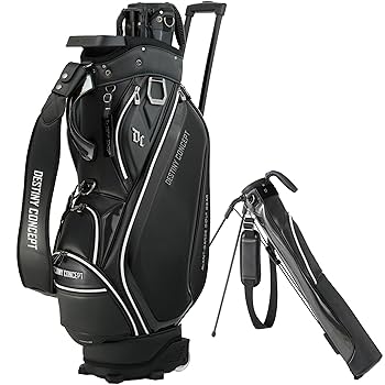 DESTINY CONCEPT セルフスタンド内蔵 デュアル キャディバッグ golf-atlas_ideajapan-dc303cb