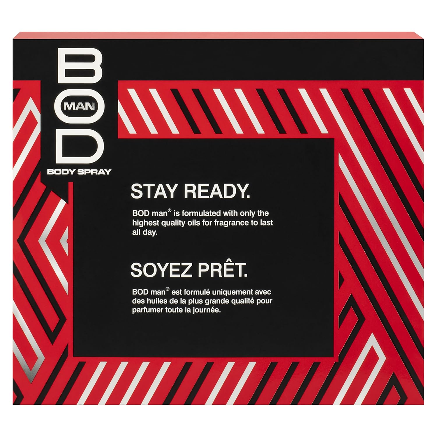 BOD man Body Spray Gift Set, Black, Really Ripped Abs, Most Wanted, 3 Piece - Image 3