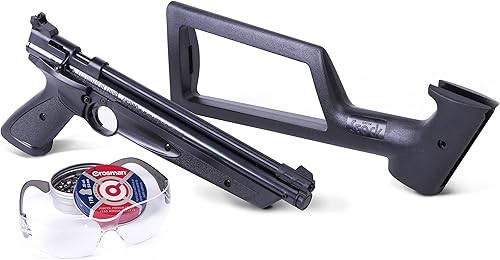 Crosman P1322KTE American Classic - Kit de pistola de aire de pellets de calibre .22