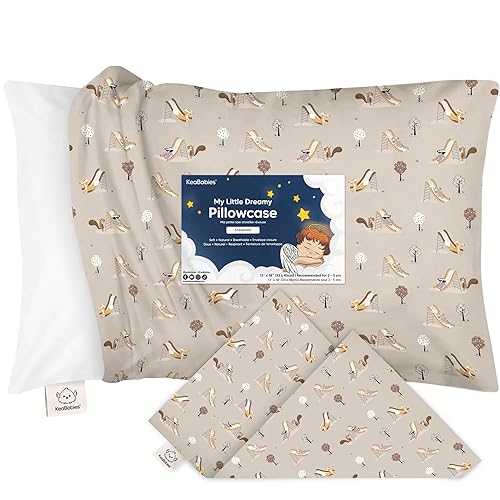 Miniatura 157 de KeaBabies Funda de almohada para niños pequeños de 13 x 18 pulgadas, funda de almohada de algodón orgánico para niños, niñas, funda de algodón suave