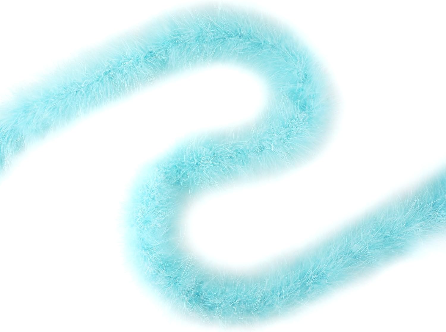 ZUCKER - 2 Yard Marabou Feather Boa - Solid Colored Costume Boa - Soft Craft Boa - Heavyweight 3” Cosplay Boa