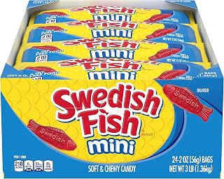 Mini Soft & Chewy Candy, Halloween Candy, 24 - 2 oz Bags