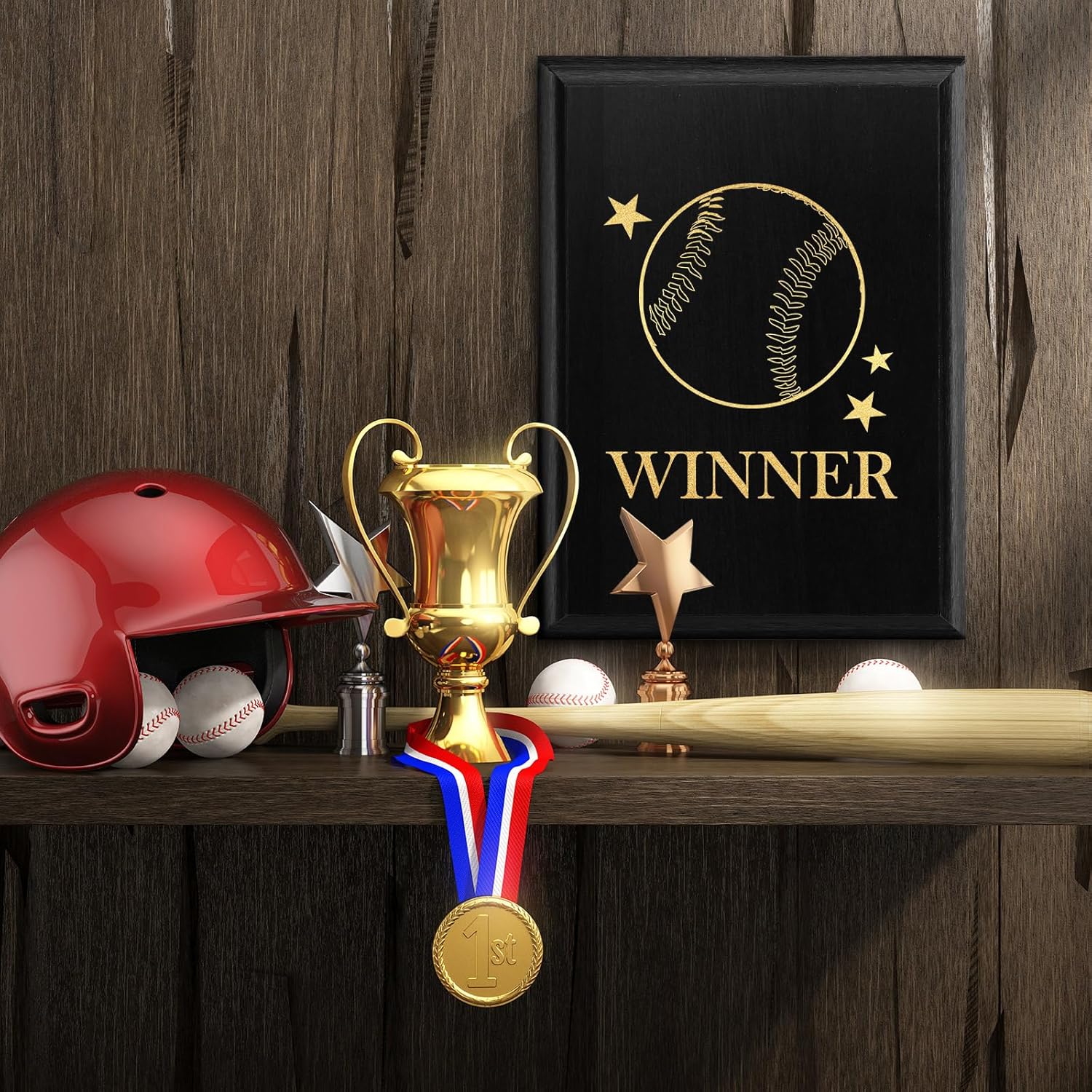 DIY Blank Award Plaques Personalized Engraved Plaques Wooden Trophy Gift for Thank You, Photo, School, Sports, Special Achievements, Retirement