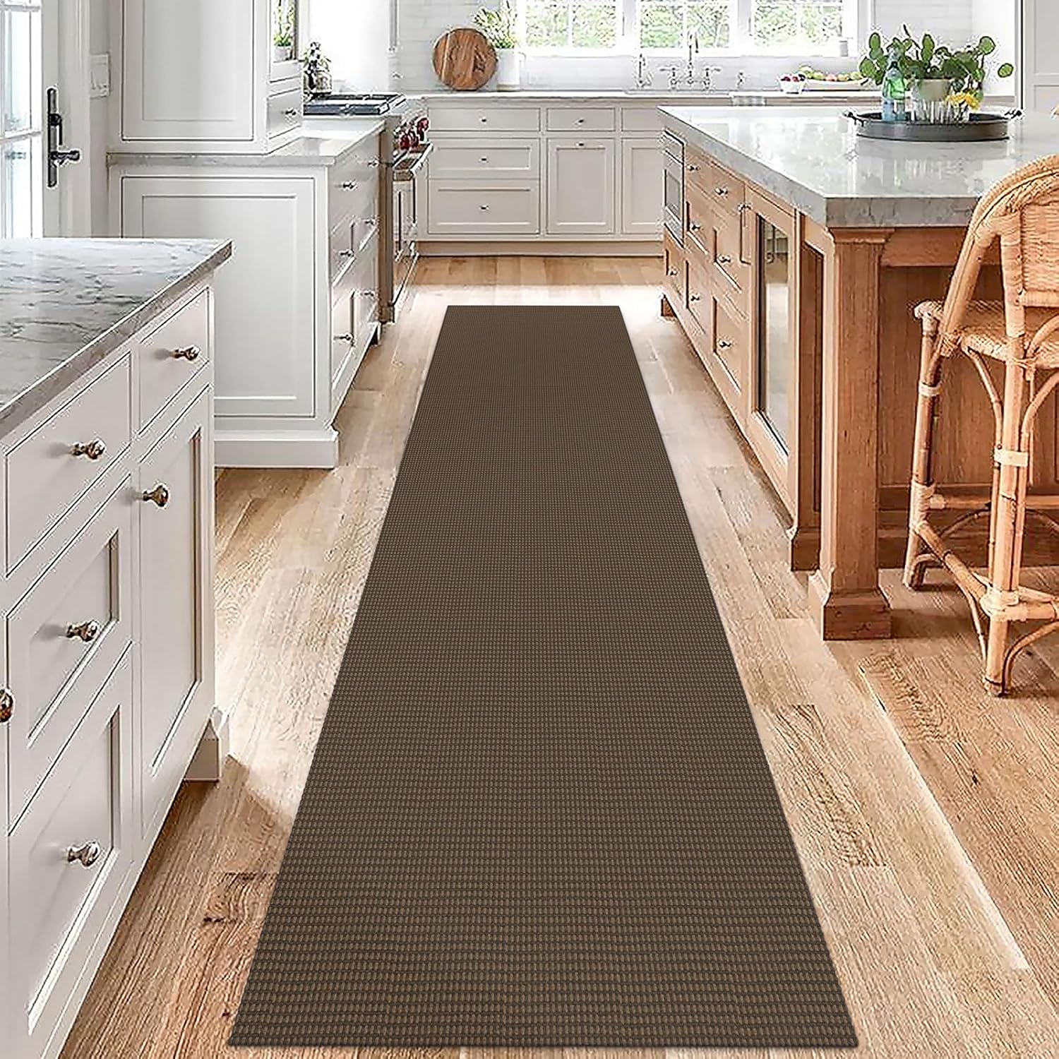 KOZYFLY Boho Runners for Hallways 2.6x10 ft Washable Long Hall Carpet