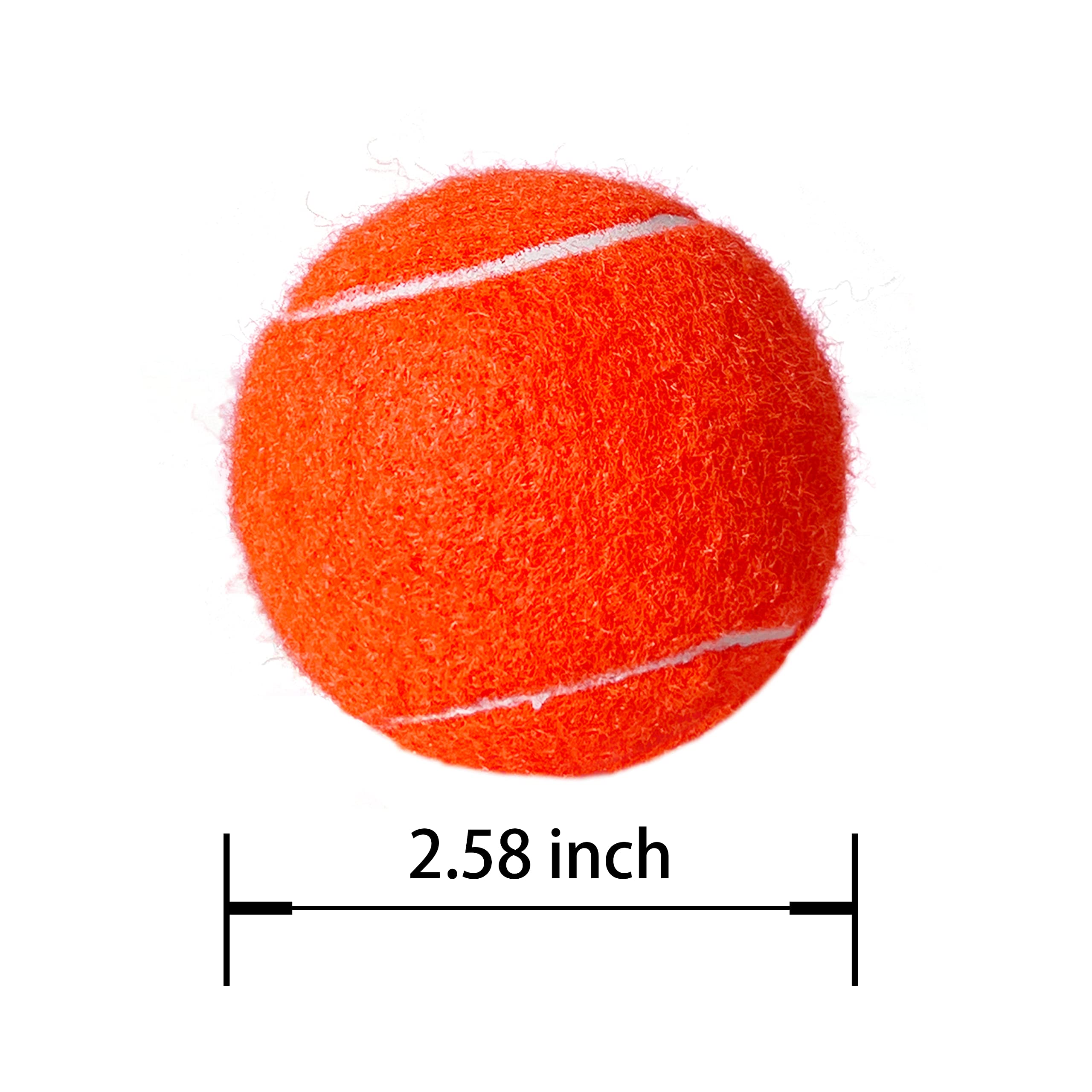 Palline da tennis, confezione da 3 palline da tennis per principianti, allenamento e giochi per cani da compagnia