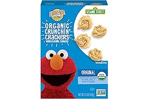 Earth's Best Puffs Organic Sesame Street Toddler Crunchin' Crackers