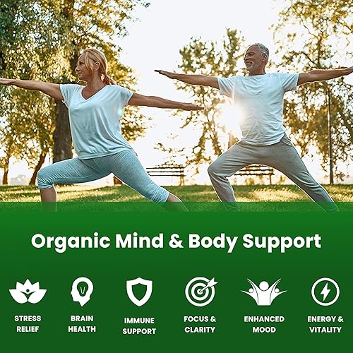 Miniatura 3 de NutraChamps Suplemento orgánico de hongo melena de león (suministro de 2 meses - 120 unidades) Suplemento de claridad mental, memoria y enfoque,