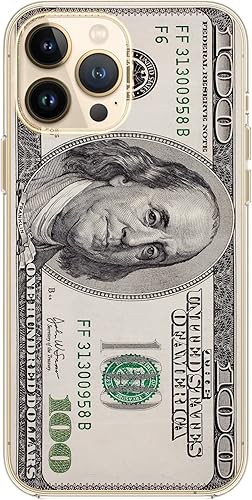 Miniatura 3 de Blingy's Funda para iPhone 14 Pro Max, diseño divertido de ciencia ficción de extraterrestre fresco, funda protectora transparente de TPU suave