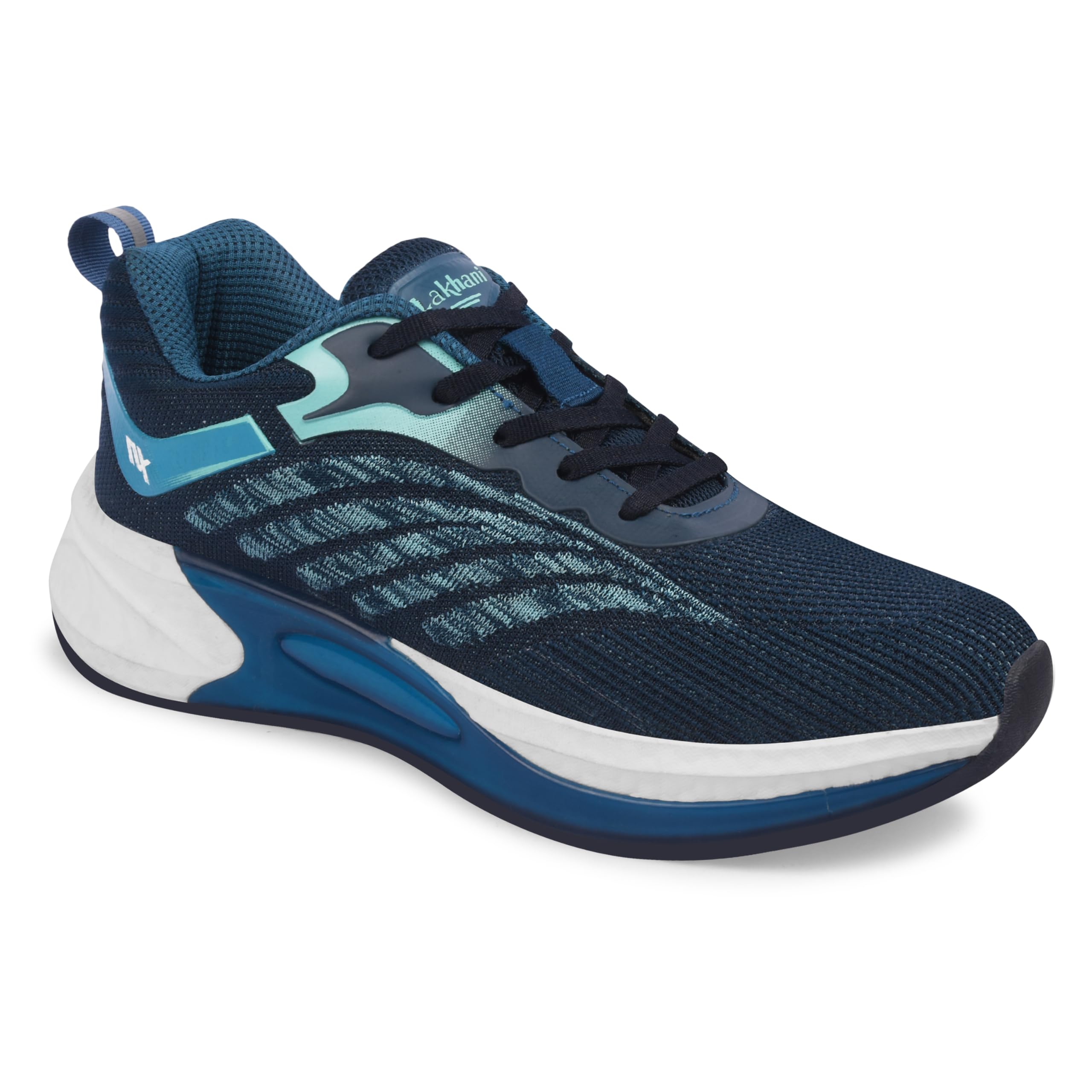 Lakhani aashirwad Plush Running, Walking, Jogging, and Workout Sports Shoes for Men | Comfortable Shoes with Memory Foam Insole, Knitted Upper, Lace-Up Closure, and Anti-Slip Outsole (Teal Blue, UK Footwear Size System, Adult, Men, Numeric, Narrow, 6 (B0DBV2L5CK) Amazon Price History, Amazon Price Tracker