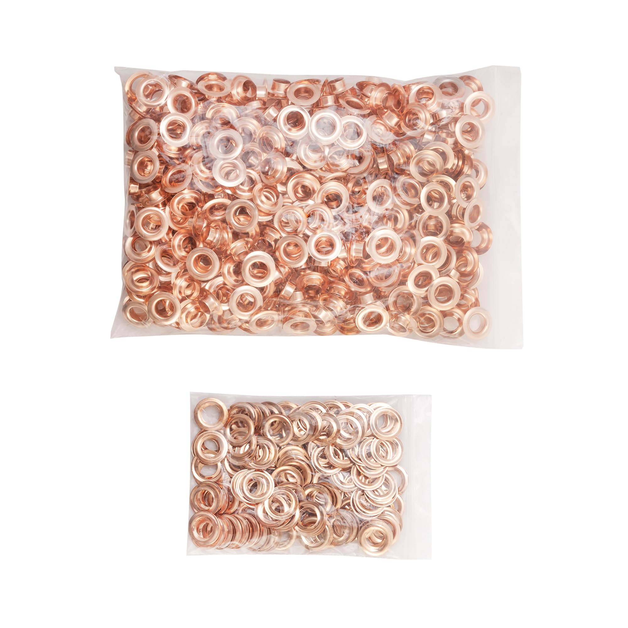 Gold Grommets 1000pcs - Durable Washers & Grommets Kit -18 Gold Grommets 1000pcs - Durable Washers & Grommets Kit -18