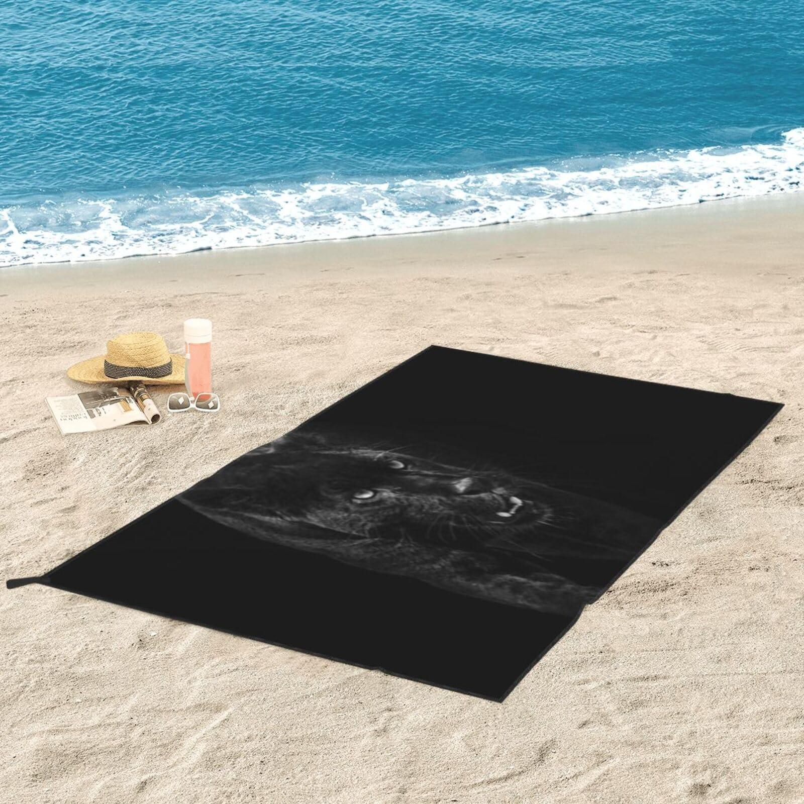 Schnell trocknendes Mikrofaser-Hundehandtuch, super saugfähiges, leichtes Handtuch für Outdoor-Abenteuer, Heimgebrauch, Haustierpflege, 69 x 140 cm