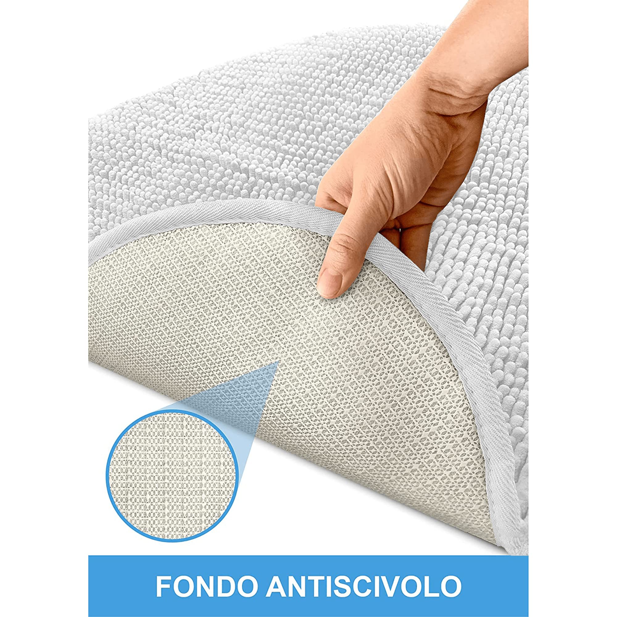 Tapis De Bain Chenille En Forme De Cœur, Doux, Absorbant, Antidérapant Et Lavable, Pour Salle De Bain, Rose Foncé, 50 X 60 Cm