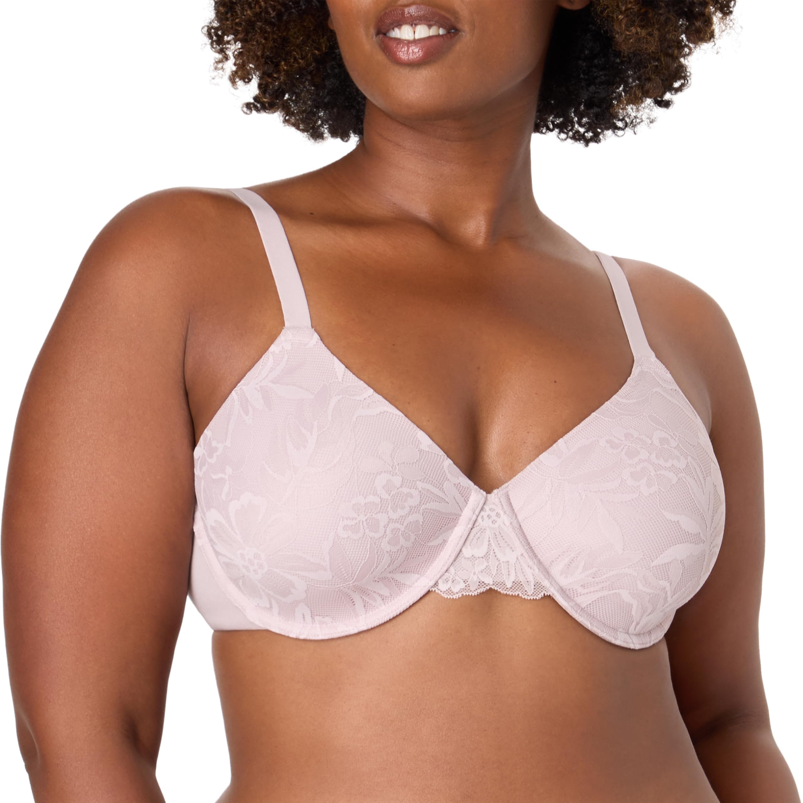 Bali Womens Underwire Bra Breathe T-Shirt Bras for Women Full Coverage Padded Most Comfortable Cotton Modal