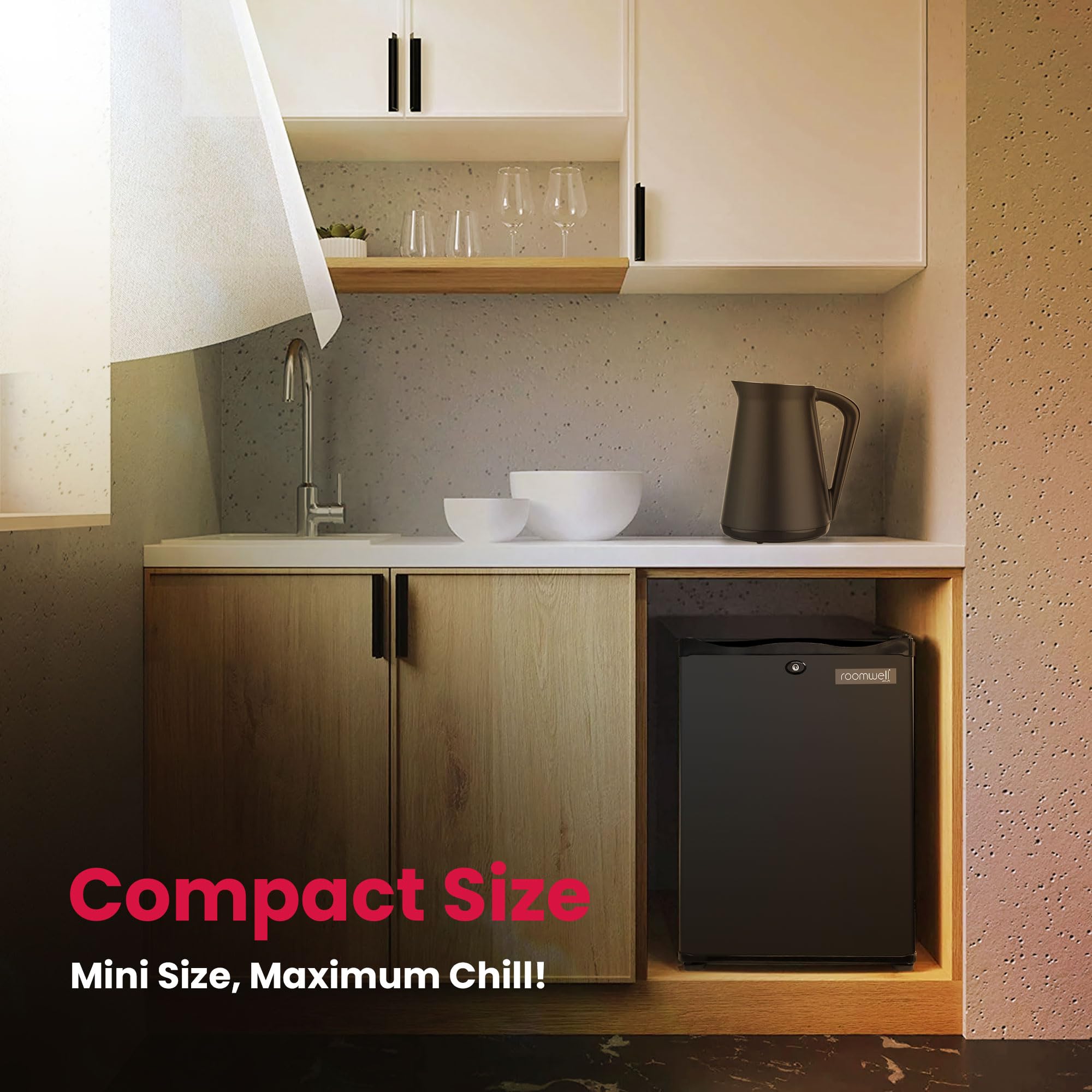 Amazon.com: roomwell 1.4 cu.ft Compact Auto Defrost 120V/12V