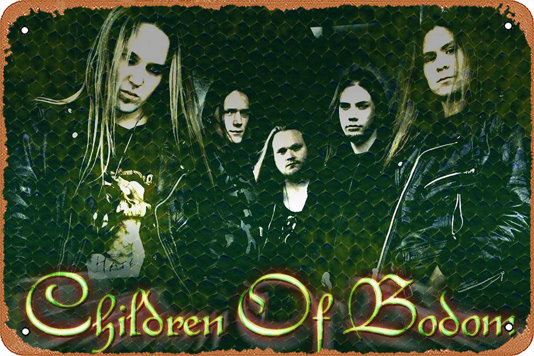 Amazon.com: Children Of Bodom Poster Band Poster (6) Metal Sign