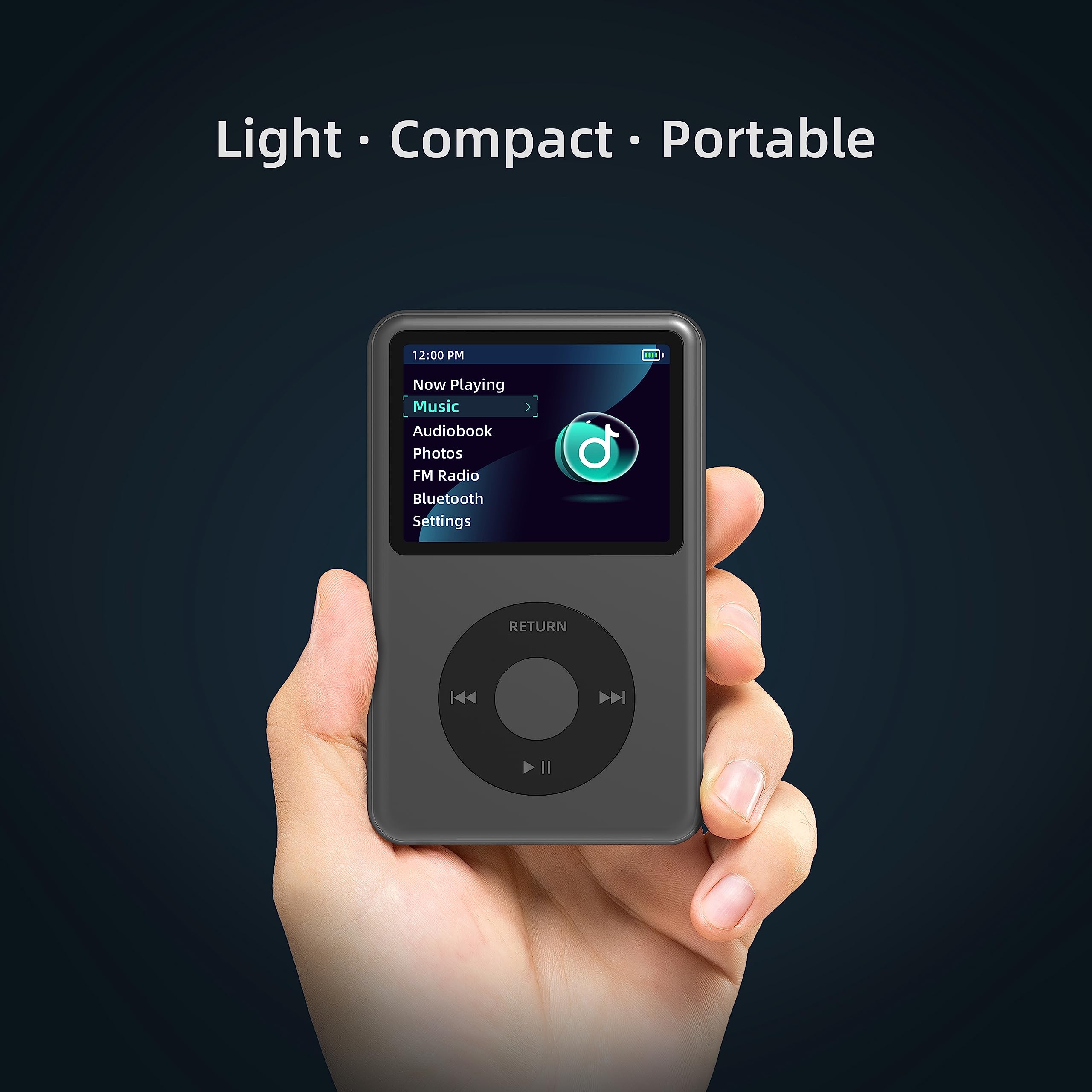 Amazon.com: Y1 Mp3 Player with Bluetooth 64G Innioasis Black