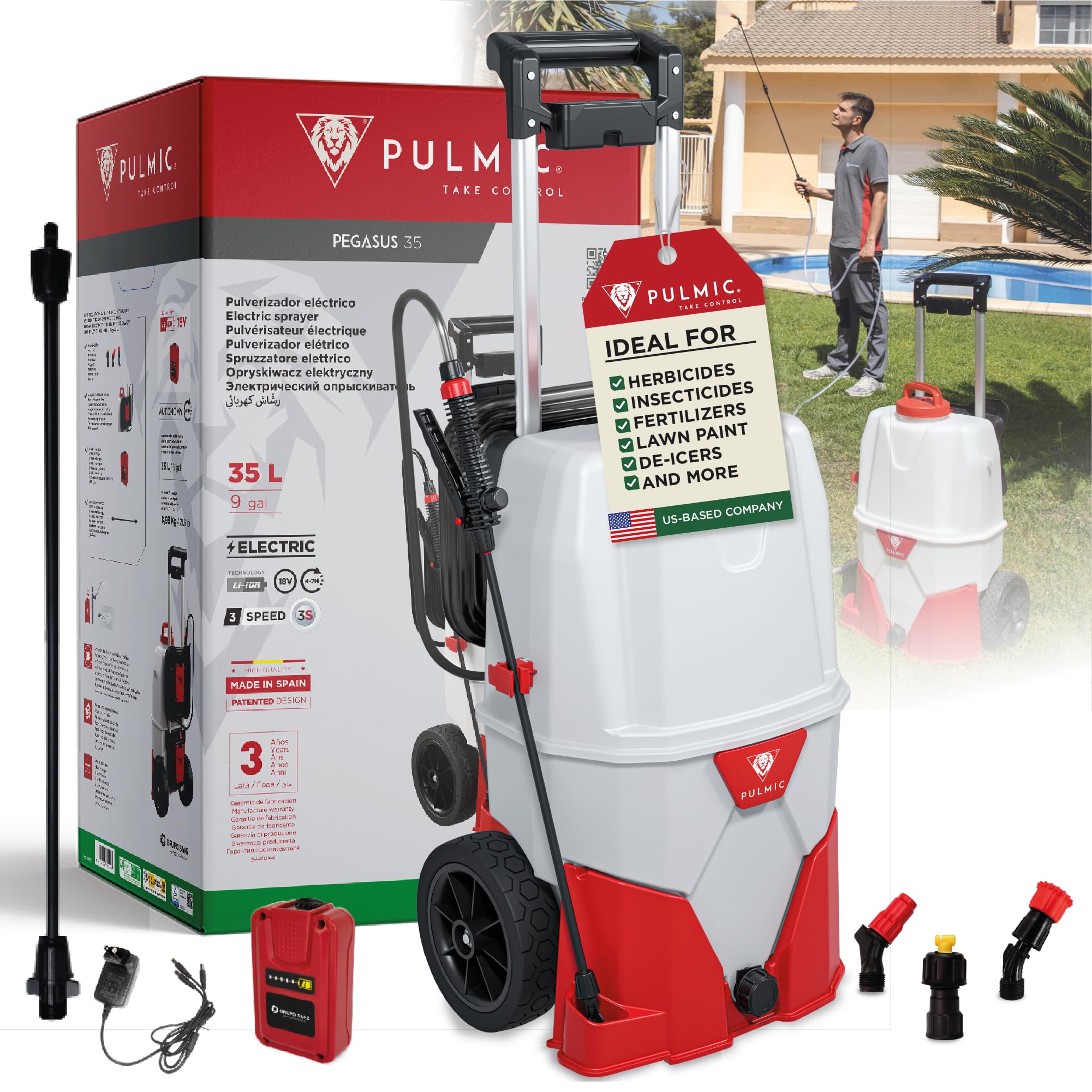 PP-「P」 ppp Amazon.com : Pulmic Pegasus 35 Electric Sprayer for The