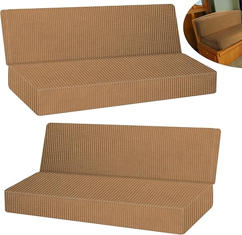 WEIGUZC Fundas de cojín para comedor de autocaravana, fundas elásticas impresas para sofá con tela jacquard, incluye 1 funda de cojín para asiento