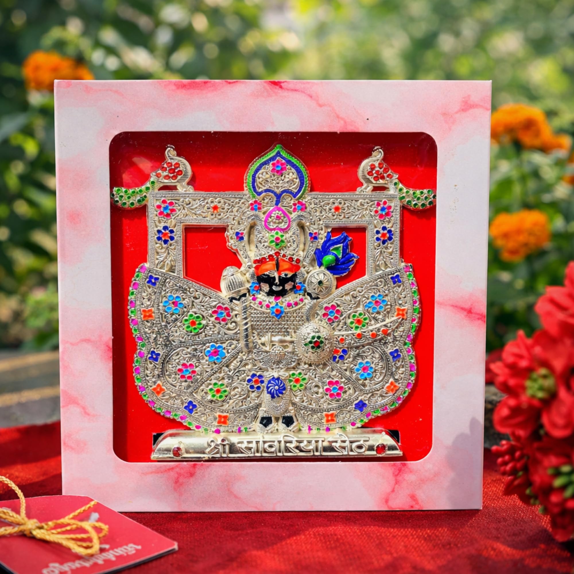 Shrinathji Lord Krishna Idol - Metal Statue -6 Shrinathji Lord Krishna Idol - Metal Statue -6