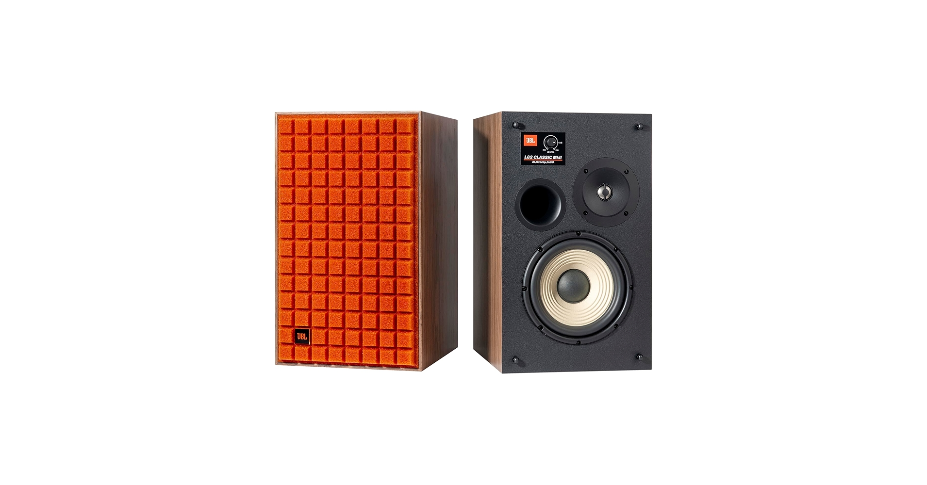 未使用 JBL L82 Classic フロントグリル オレンジ ペア JBL L82