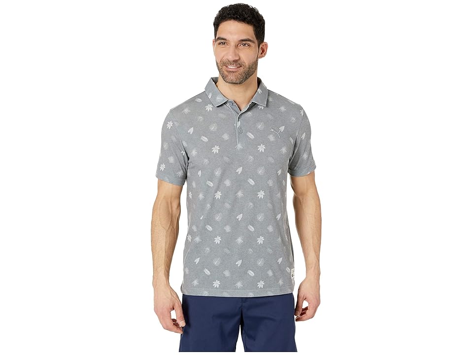 

PUMA Golf Verdant Polo (Quiet Shade) Men's Clothing