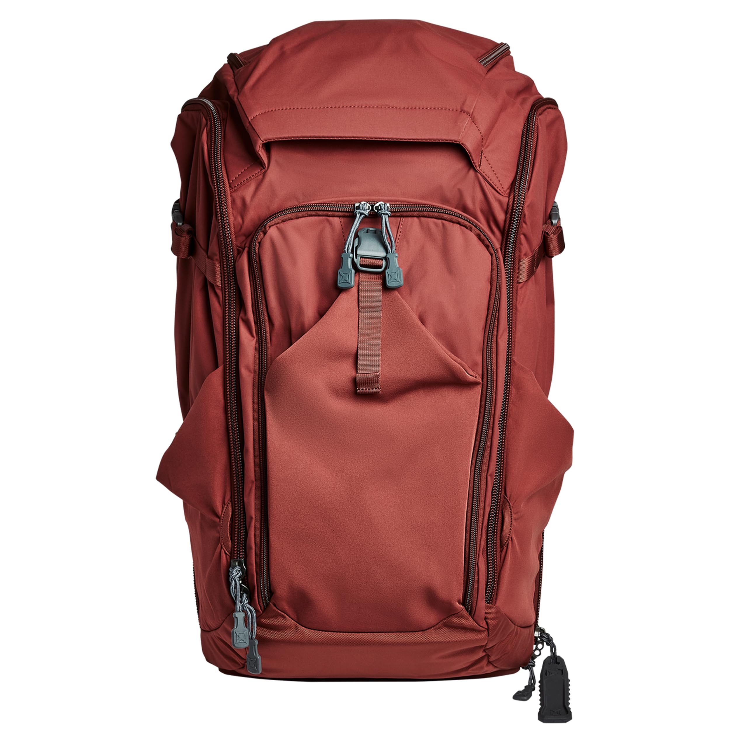 Vertx Overlander Tactical Backpack 45L for Conceal Carry, Hiking, Camping, Overlanding, Travel, Work, Brick Red (VTX5023)