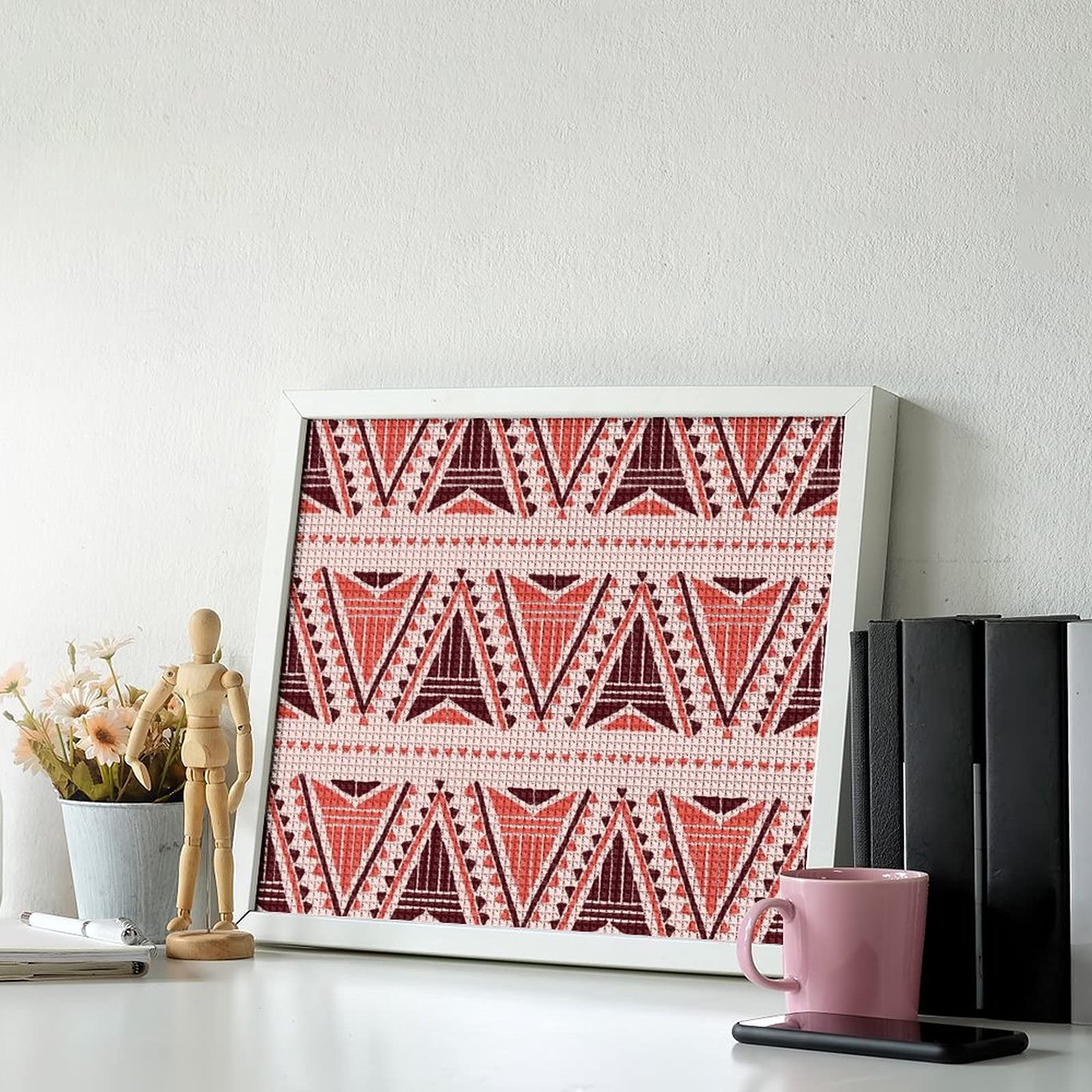 Diamond Painting Kit Motivo Classico Rosso 5D Diamond Painting Kit Completo Per Adulti E Bambini,Diamond Painting Per La Decorazione Della Di Casa 40x50cm