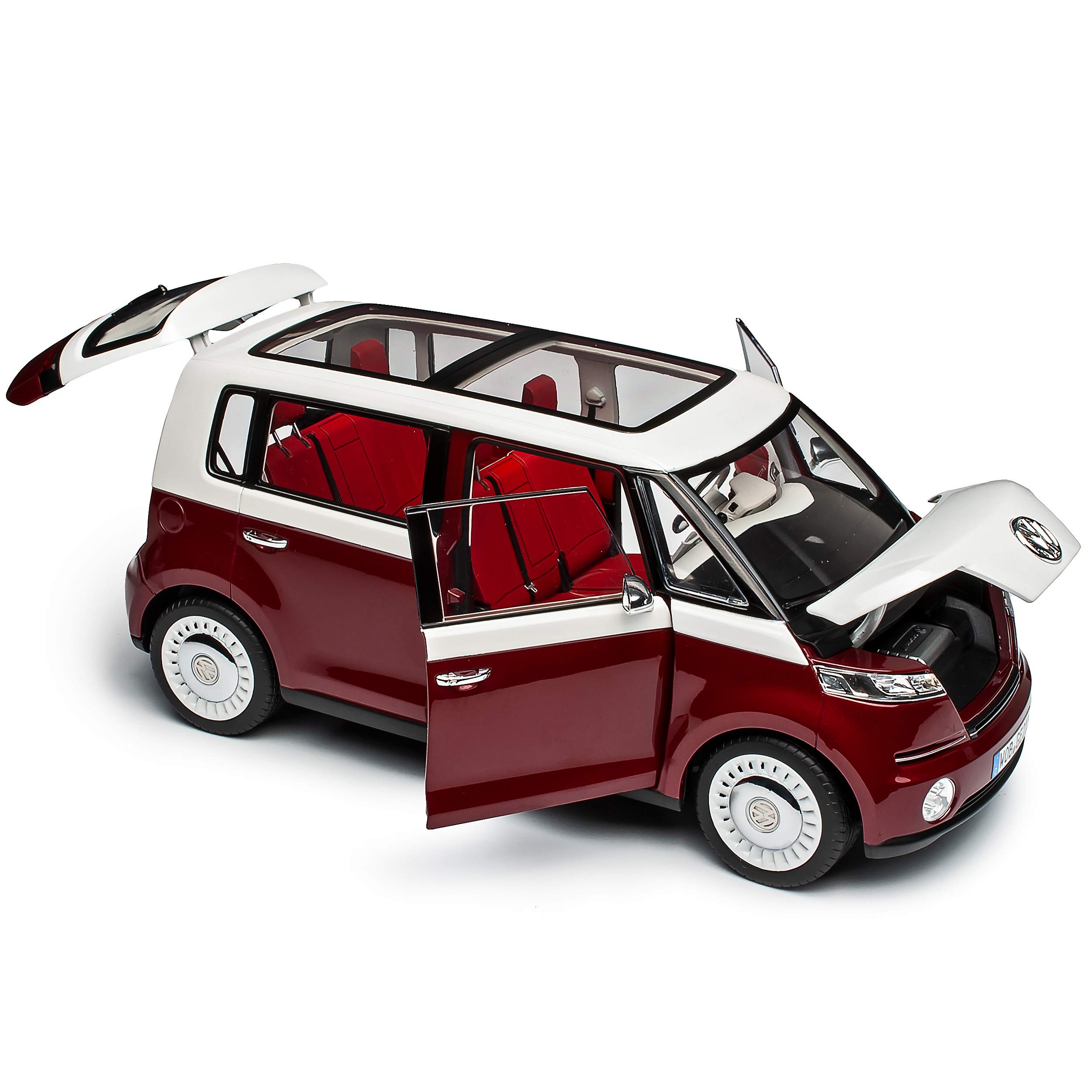 Norev Volkswagen Buli Concept ID Buzz Red White 1/18 Model Car 
