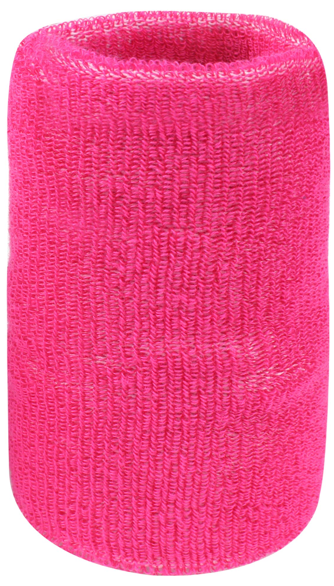 Neska Moda Unisex Pink Cotton Wrist Band-WB28-image-36