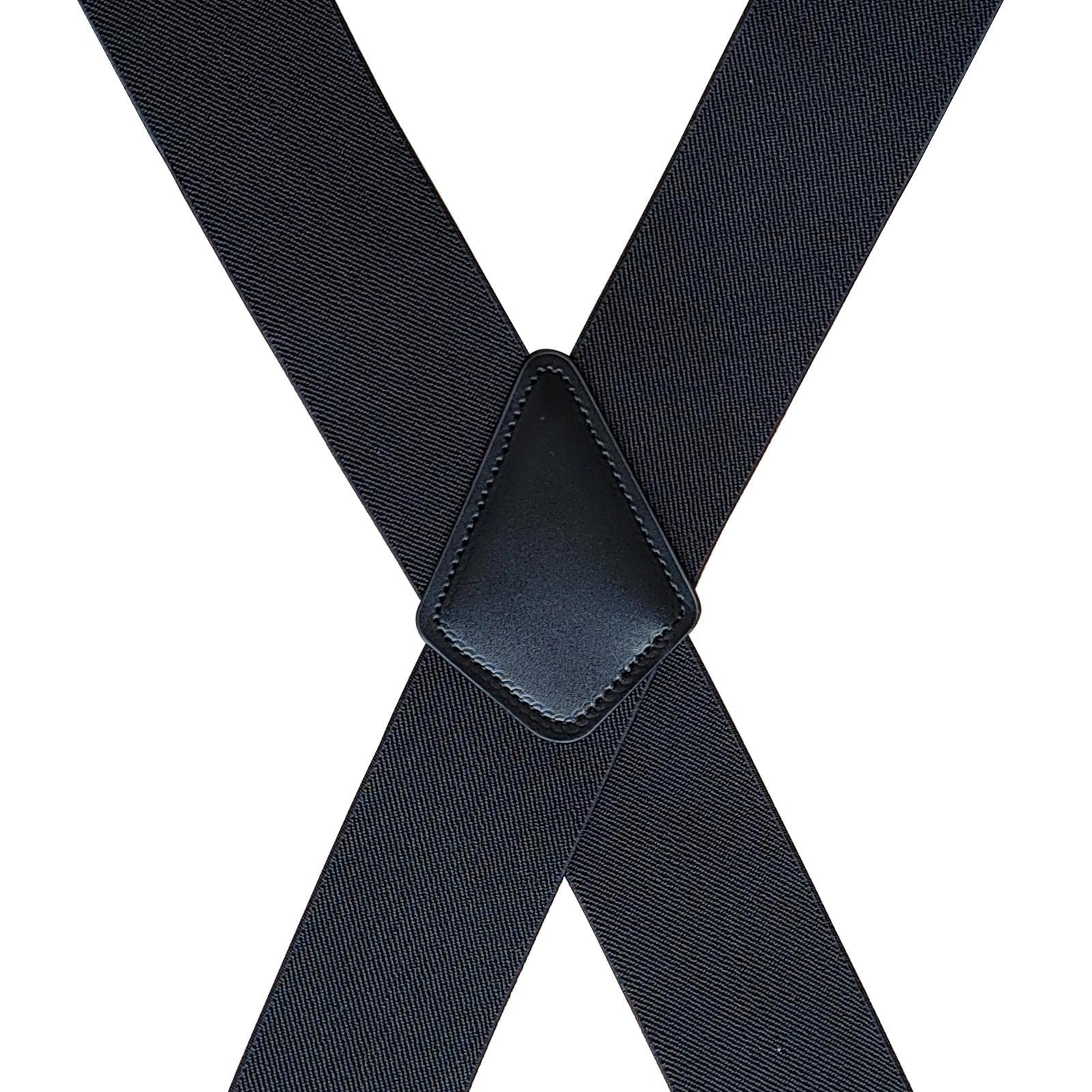 Bretelles Homme Larges Réglable Élastique, Bretelles pour Hommes avec de 4 Clips 5 cm de Large en Forme X, en Métal Extra Fort Bretelles Homme Larges et Vintage