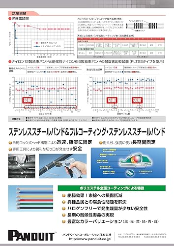 Miniatura 4 de Panduit PLT2S-M120 Pan-Ty Brida para cables, nailon resistente a la intemperie 12, sección transversal estándar, punta curva, resistencia mínima a