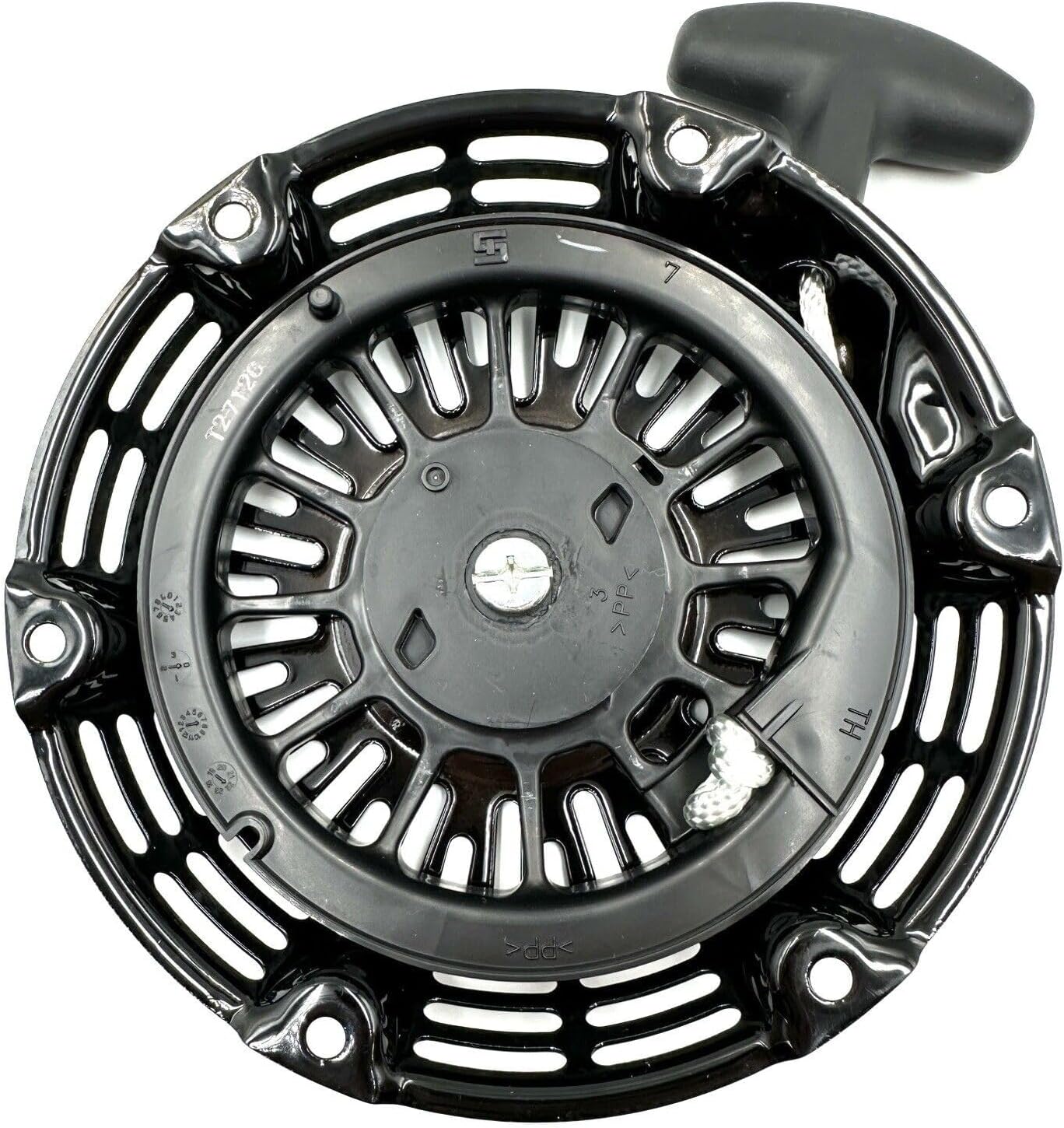 KINDZA Genuine Recoil Pull Starter Assy [28400-Z4M-801ZD] Black for Honda GX120 GX160 Engine