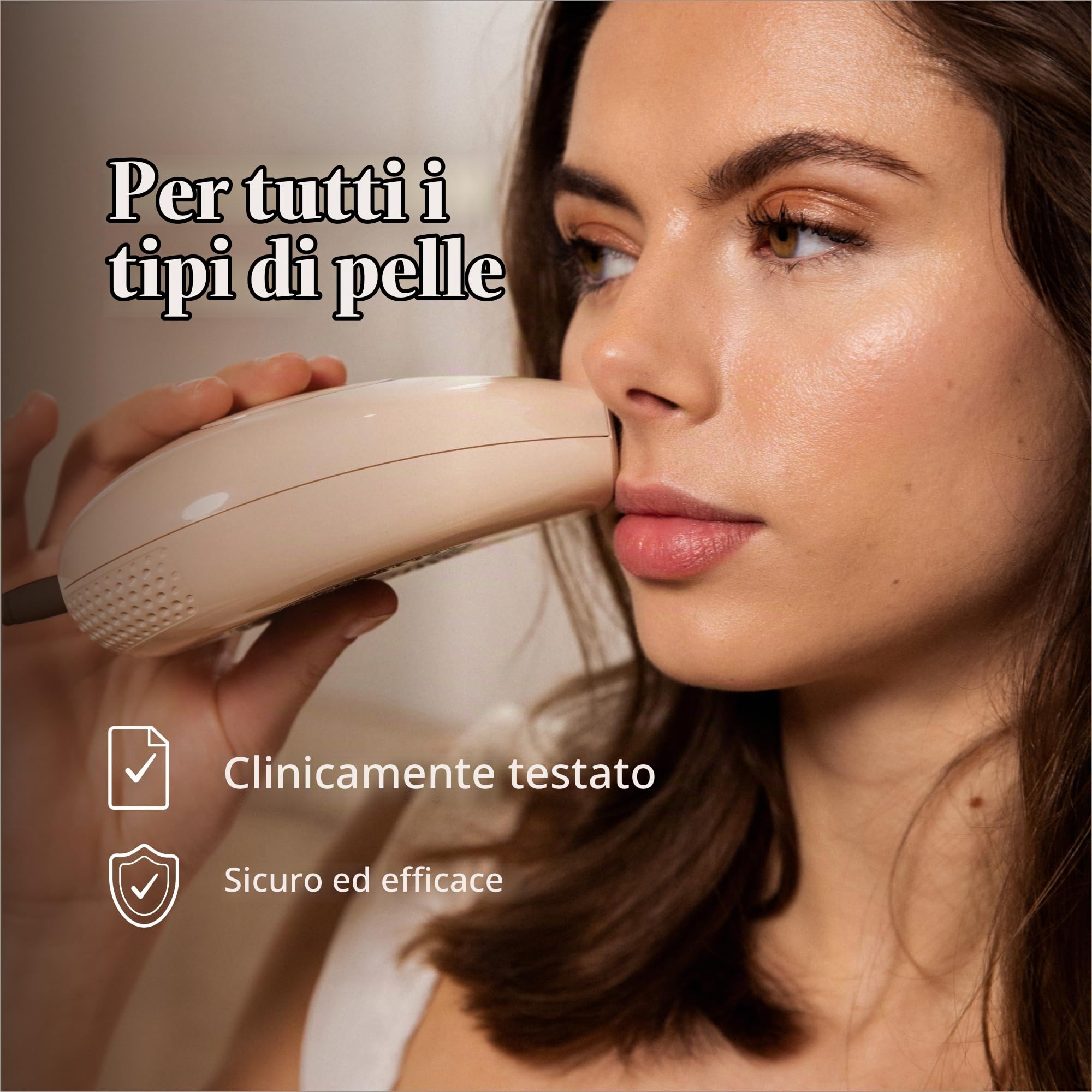 Silk'n Epilatore luce pulsata I Infinity Fast | Dispositivo Di Epilazione A Luce Pulsata corpo e viso con tecnologia eHPL I Per tutti i toni di pelle I Ultrarapido, 600k Flash