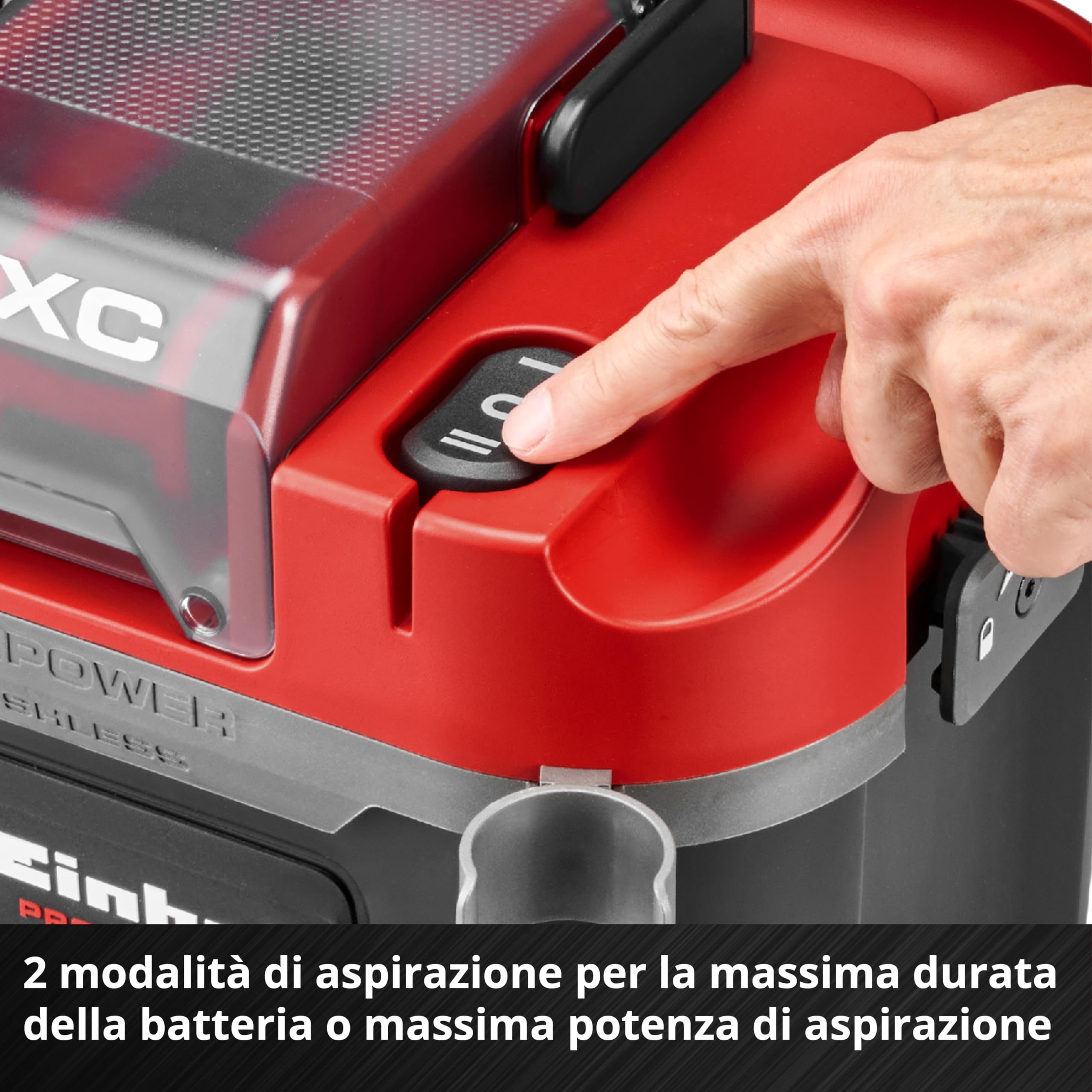 Einhell TP-VC 18/10 Li BL L-Solo Professional Aspirasolidi e liquidi 18 V Brushless 10 l