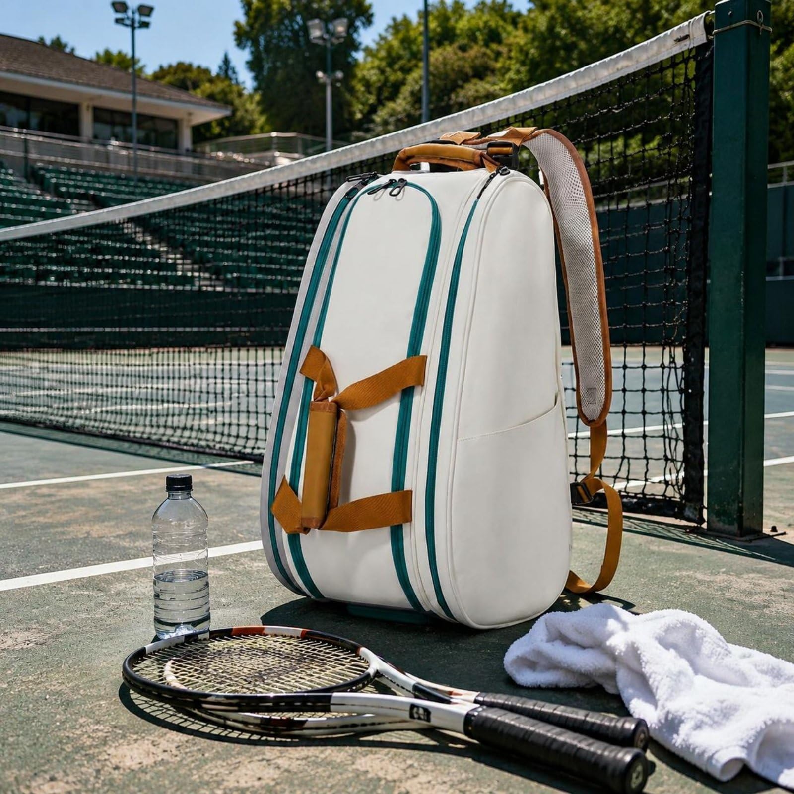 Zaino Sportivo Impermeabile Leggero Zaino da Tennis Multifunzione Borsa da Pickleball per Uomini