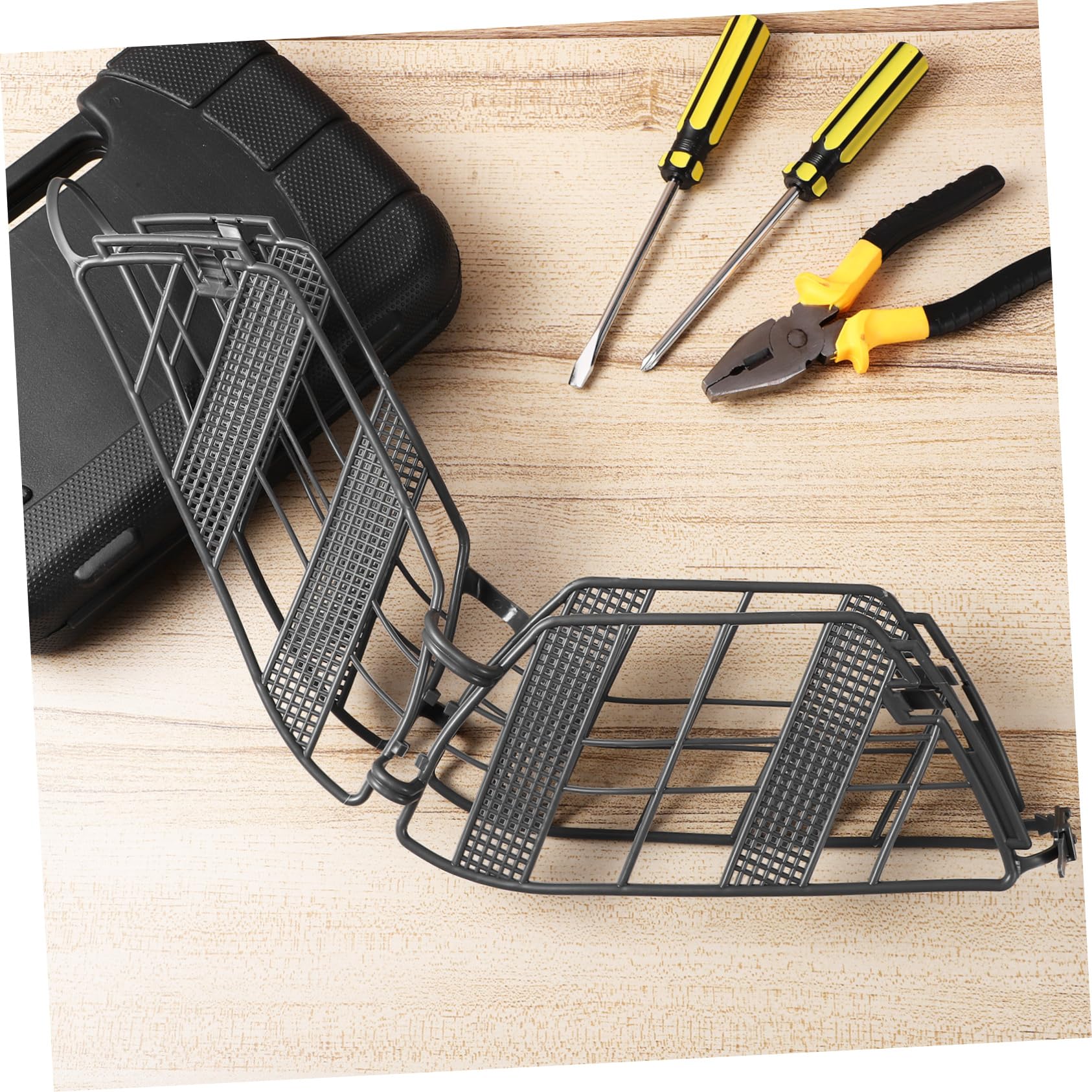 BRIGHTFUFU Bike Rear Wheel Cover Bike Protective Net Rear Wheel Screen Easy Install Bike Bike Guard