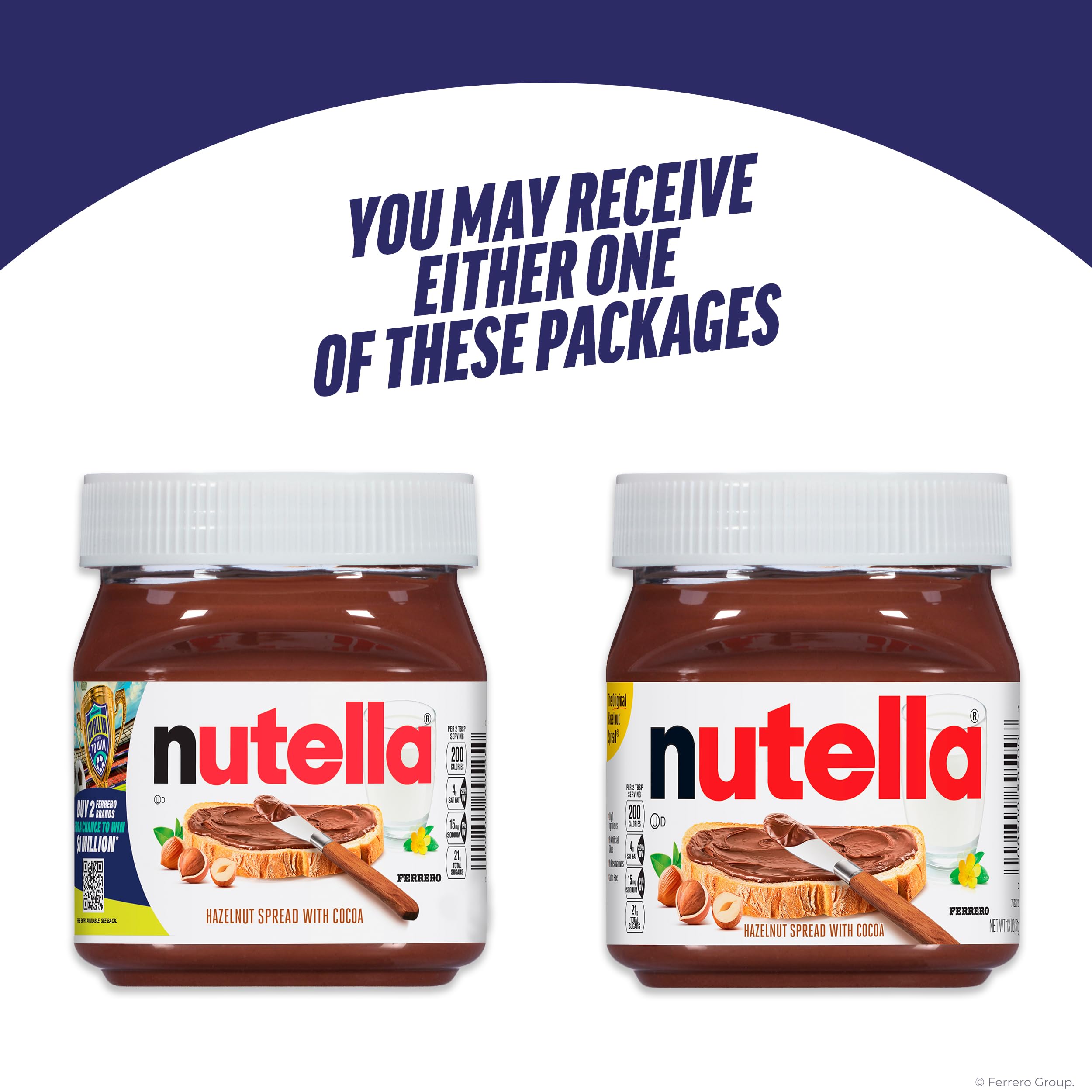 Amazon | Nutella チョコレートヘーゼルナッツのスプレッド パンなどに