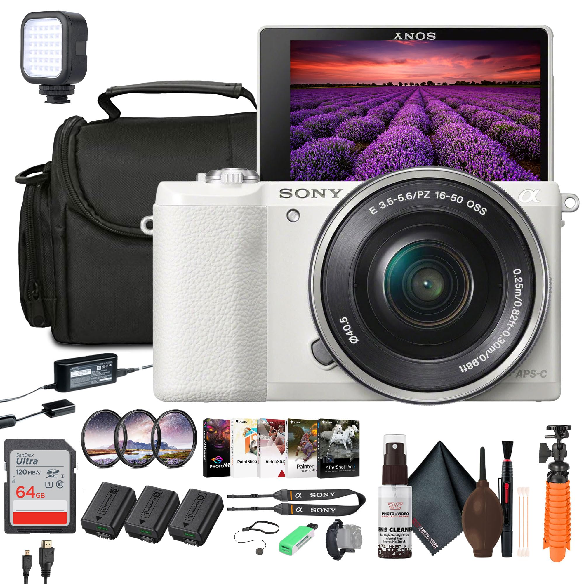 Amazon.com : Sony Alpha a5100 Mirrorless Camera with 16-50mm Power