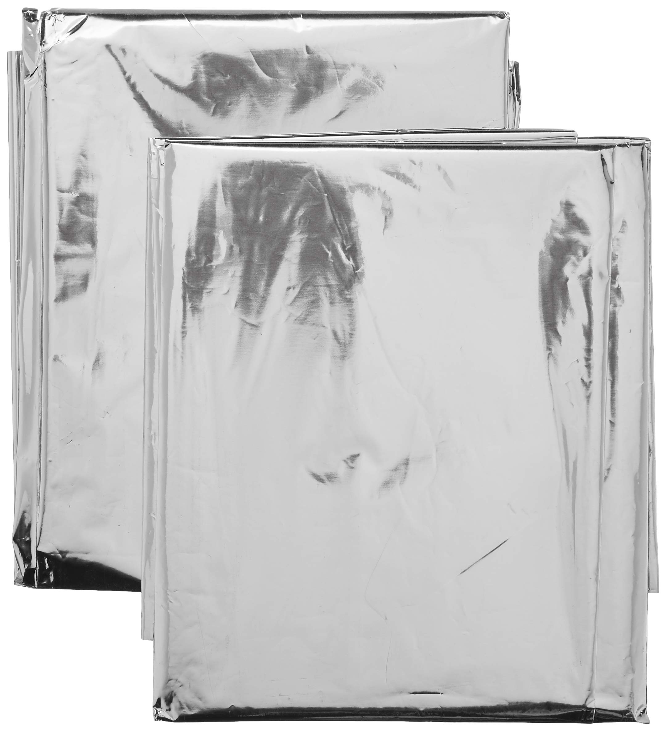 WENKO Izolowana ochrona – zestaw 2-częściowy, zapewnia optymalny klimat w pomieszczeniu, tworzywo sztuczne (PET), 90 x 220 cm, kolor srebrny