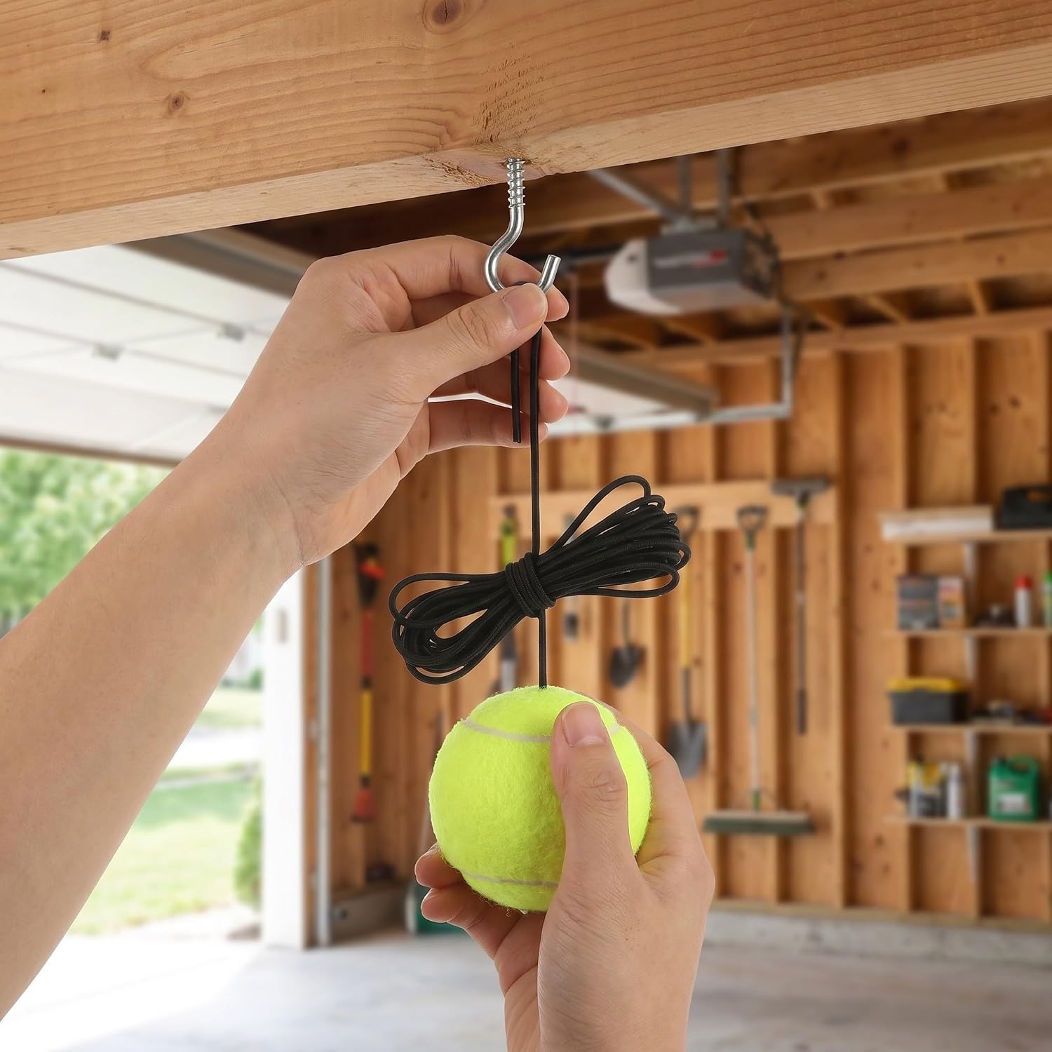 Garage Parking Aid Ball Kit with Adjustable Rope, 2 Sets