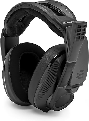 Miniatura 5 de EPOS I Sennheiser GSP 670 Auriculares inalámbricos para juegos, batería de 20 horas, micrófono con cancelación de ruido, flip-to-mud, cómodas