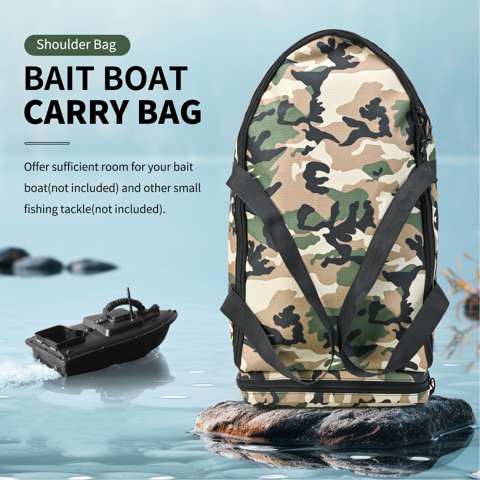 DEKKRYNFV Boots Aufbewahrungstaschen 2-teilig - 25x18cm, Polyester, Wasserabweisend, Mit Reflektierenden Streifen