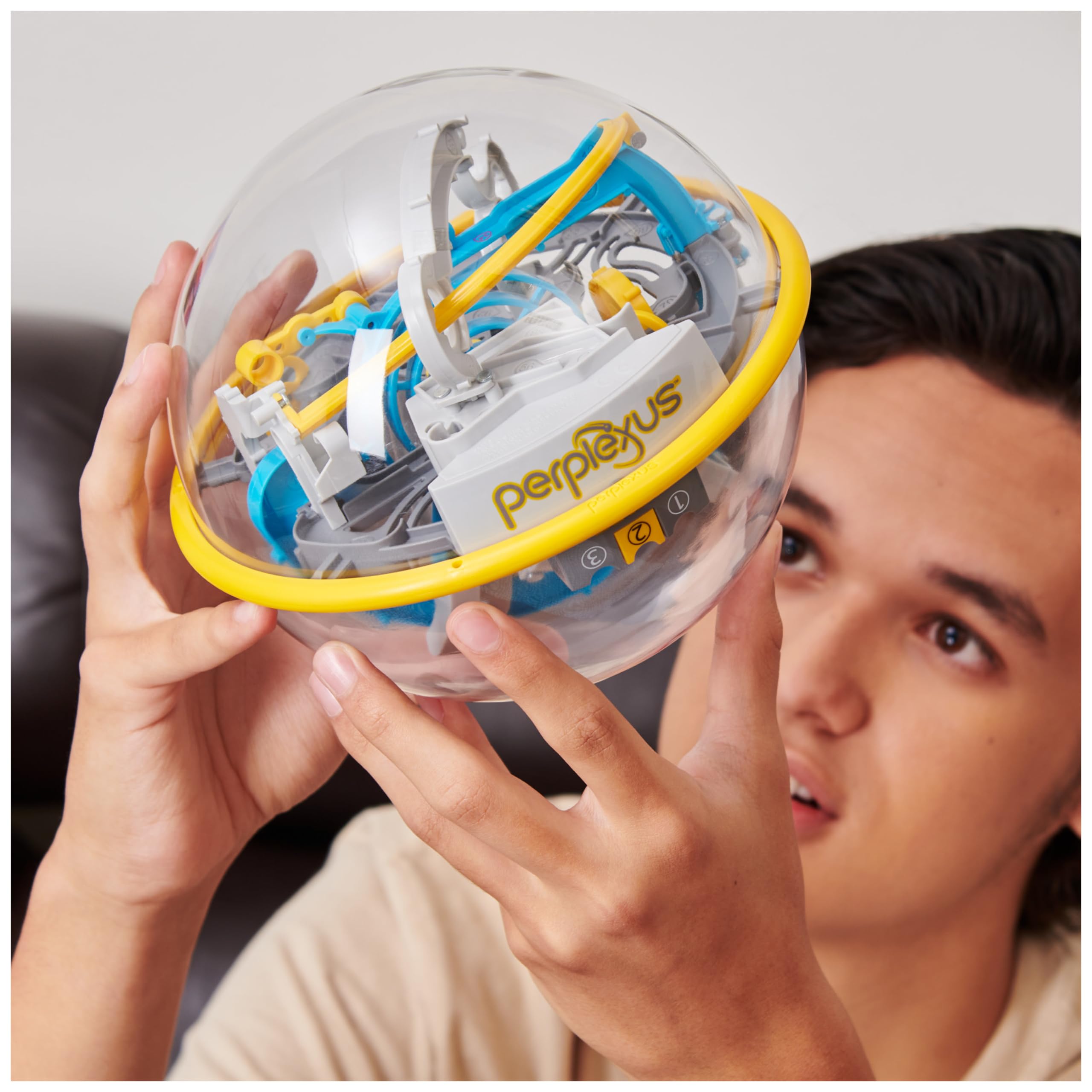 PERPLEXUS - PERPLEXUS BEAST - Labyrinthe Parcours 3D Original Avec 100 Défis - Labyrinthe 3D - Jeu d'Action et de Réflexe - Casse tete enfant - Jouet Vertus Pédagogiques - Jouet Enfant 9 Ans et +