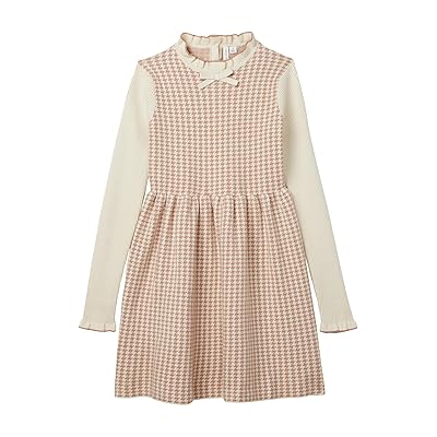 Janie and Jack Check Sweater Dress (Toddler/Little Kid/Big Kid) Girl