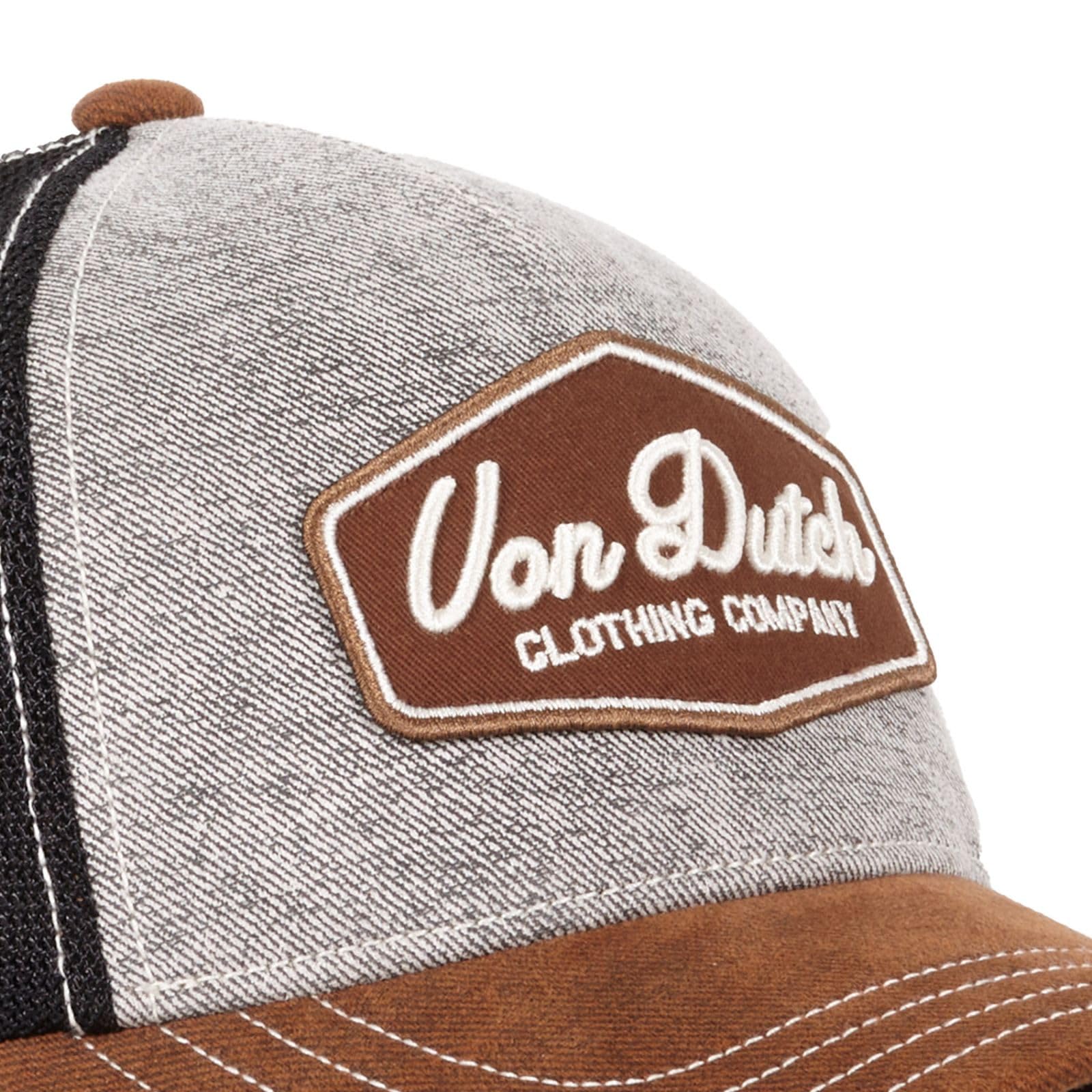 Von Dutch Czapka męska i damska, czapka Trucker LEA, regulowana z zatrzaskiem